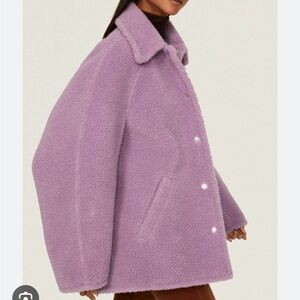 A.L.C. Lavender Teddy Jacket